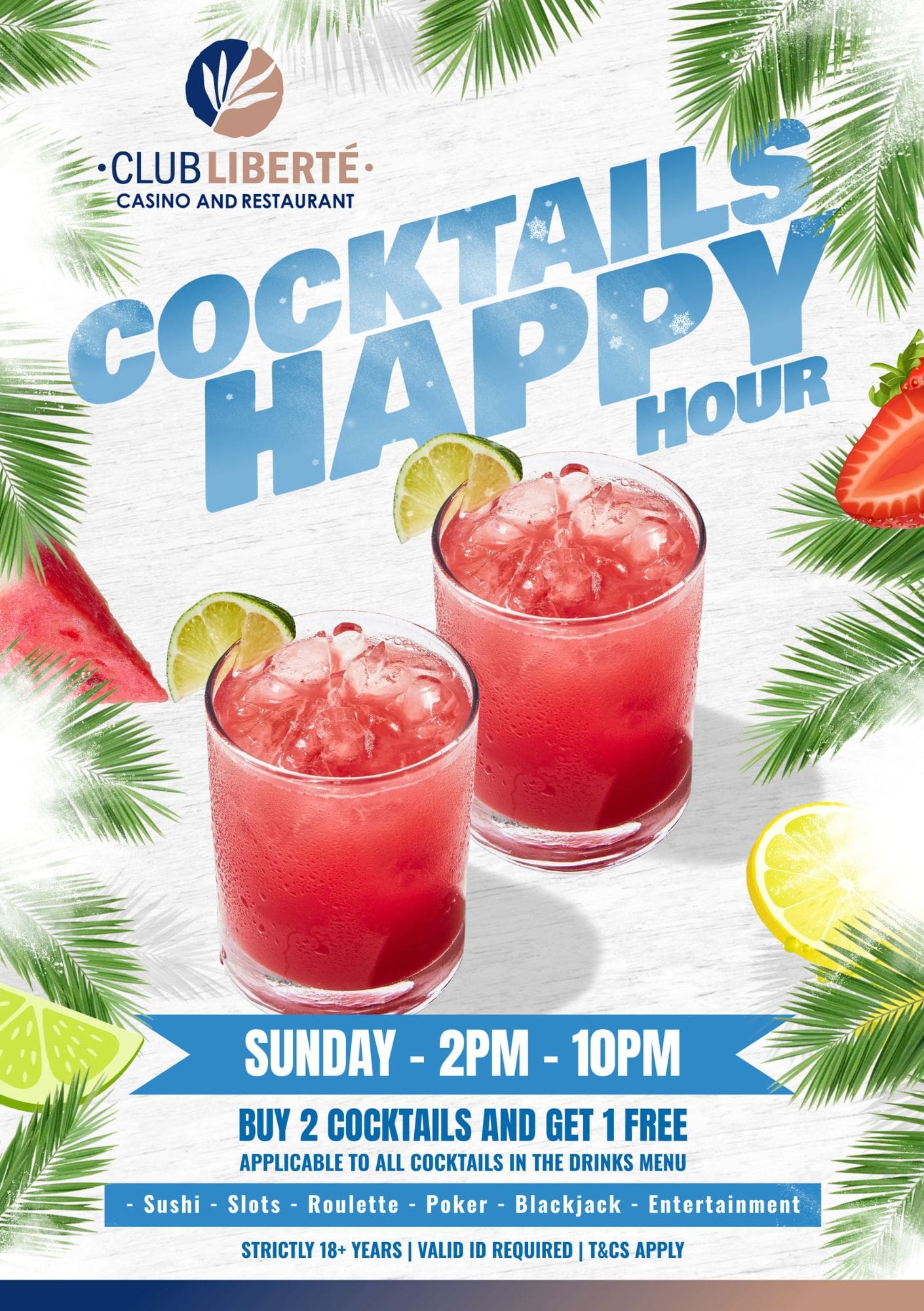 Cocktail Happy Hour - Seychelles